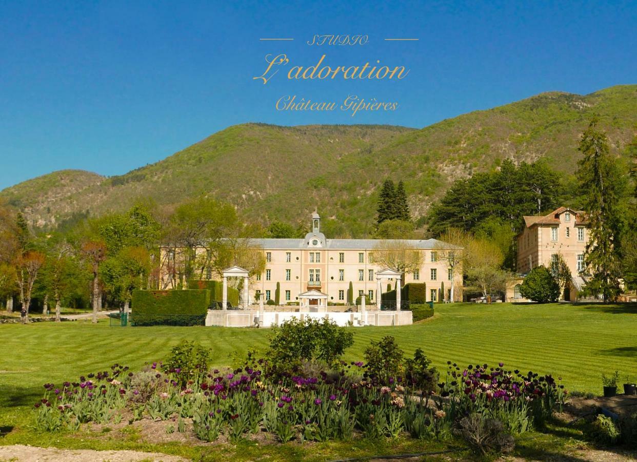 מונברון-לה-בה Chateau Des Gipieres Bij De Mont Ventoux מראה חיצוני תמונה